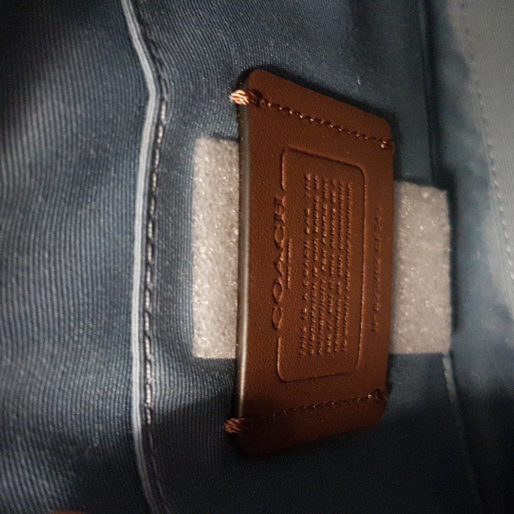 Coach Navy Blue Crossbody Bag - Picture 8 of 10